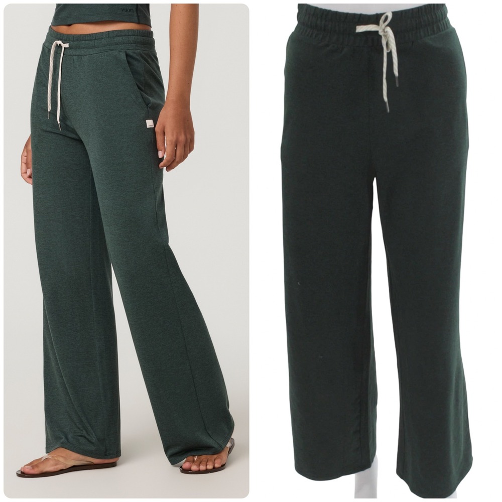 Vuori Halo Essential Wideleg Pant DreamKnit High Rise Lounge Performance Pants
